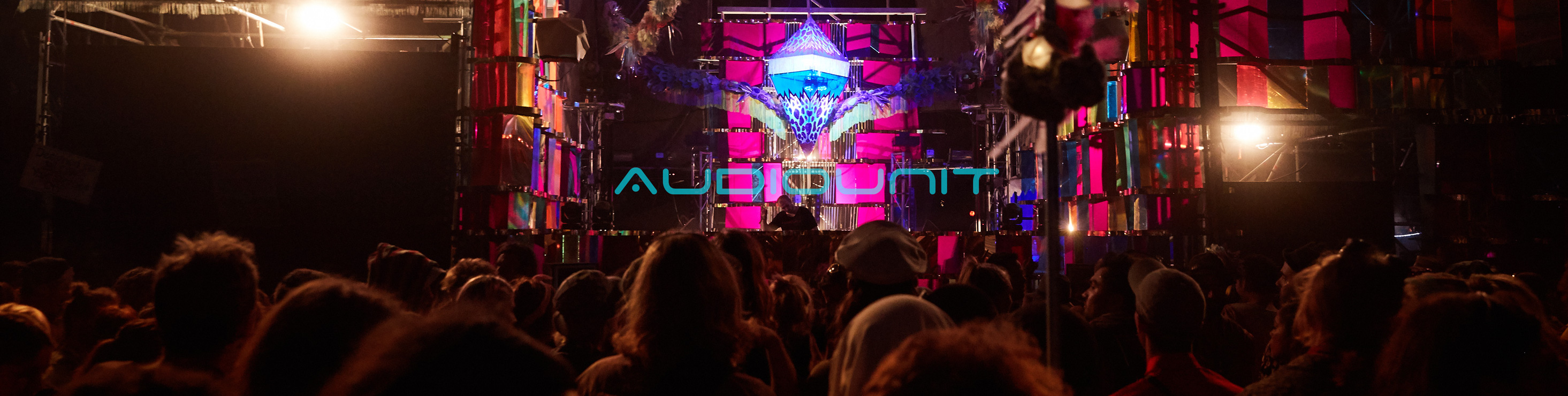 AudioUnit — official press kit banner with text overlay